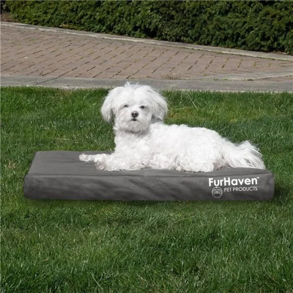 Water-Resistant Orthopedic DogBed for Medium/SmallDogs w/Removable WashableCover
